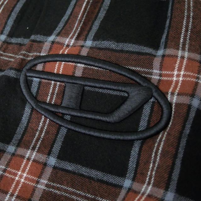 秋新作 DIESEL ディーゼル カジュアルシャツ メンズ コットン 綿100