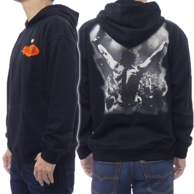 2025 秋冬新作！ DIESEL ディーゼル パーカー メンズ プルオーバー A18728 0HYAT / S-BOXT-HOOD-TS ブラック