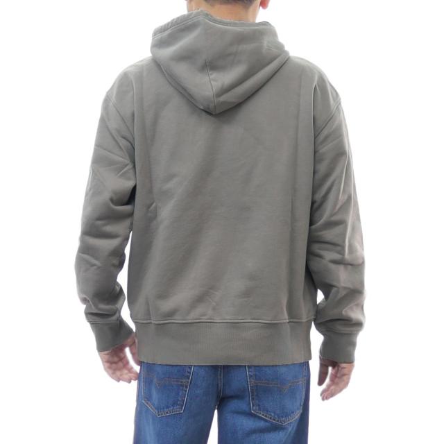 2025 秋冬新作！ DIESEL ディーゼル パーカー メンズ コットン 綿100