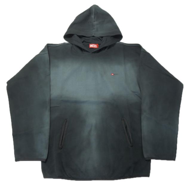 2025 秋冬新作！ DIESEL ディーゼル パーカー メンズ コットン 綿100