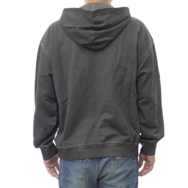 セールAW DIESEL ディーゼル パーカー メンズ プルオーバー コットン 綿100％ A19333 0IKBR / S-BOXT-HOOD-T4 ダークグレー_3