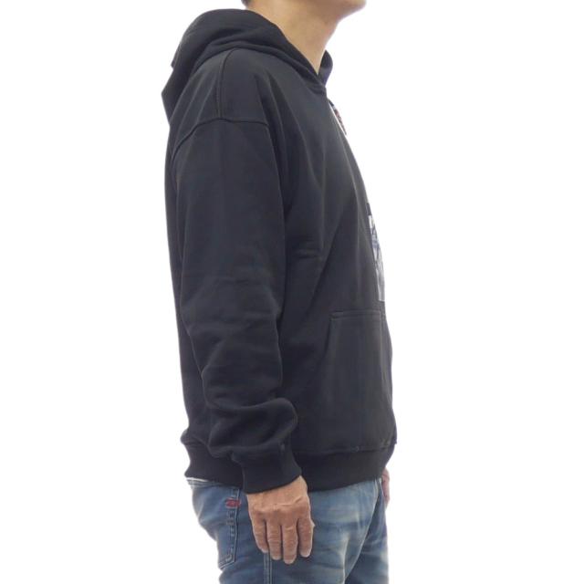 セールAW DIESEL ディーゼル パーカー メンズ プルオーバー コットン