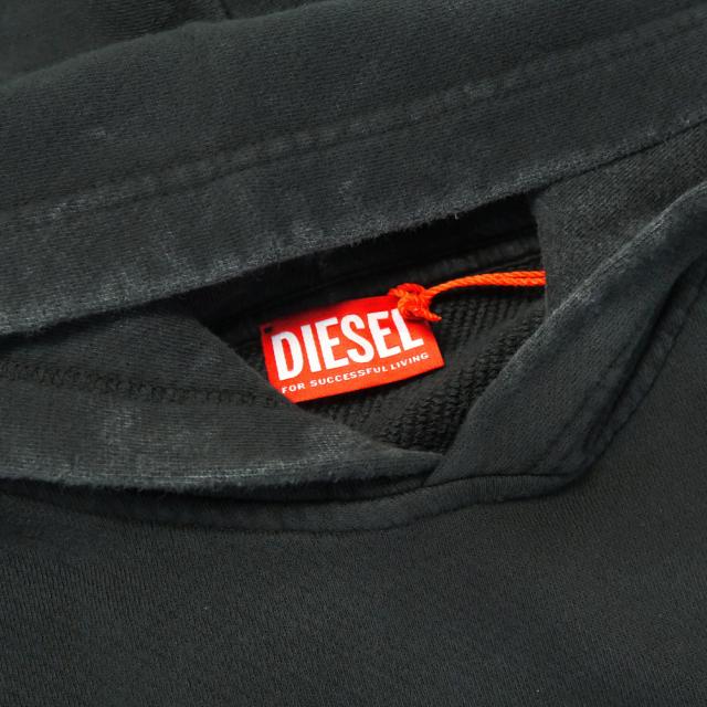 セールAW DIESEL ディーゼル パーカー メンズ スウェット A19416 0IPAC / S-BOXT-HOOD-TI0 ブラック_5