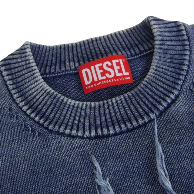 2025 秋冬新作！ DIESEL ディーゼル セーター メンズ クルーネック