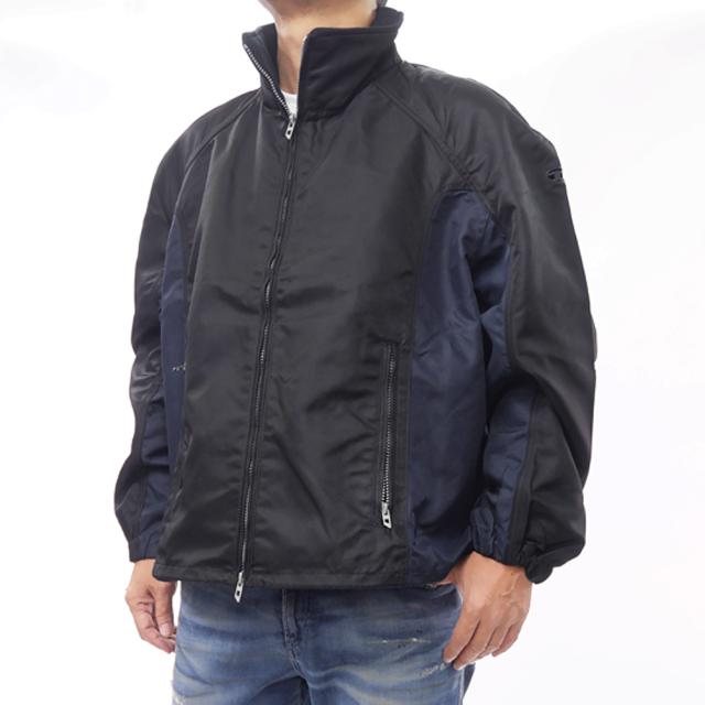 2025 秋冬新作！ DIESEL ディーゼル ブルゾン メンズ A18608 0PLBM / J-KAYE ブラック