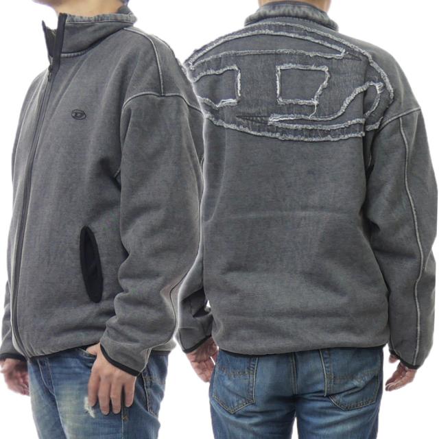 DIESEL ディーゼル メンズブルゾン A19407 0AJFN / S-BATY-NEW グレー 2025秋冬新作