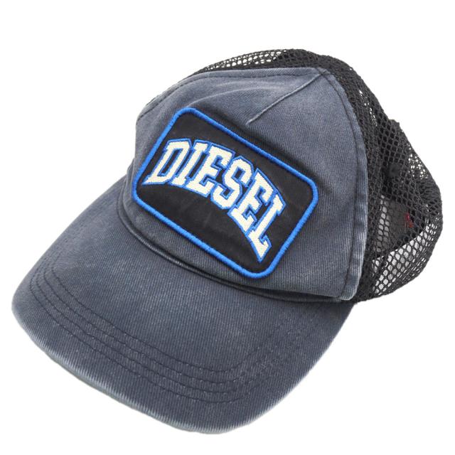 2025 秋冬新作！ DIESEL ディーゼル 帽子 メンズ レディース ユニセックス コットン 綿100％ キャップ A19458 0DCCV / C-MESHY ネイビー 2025 秋冬新作！ DIESEL ディーゼル 帽子 メンズ レディース ユニ
