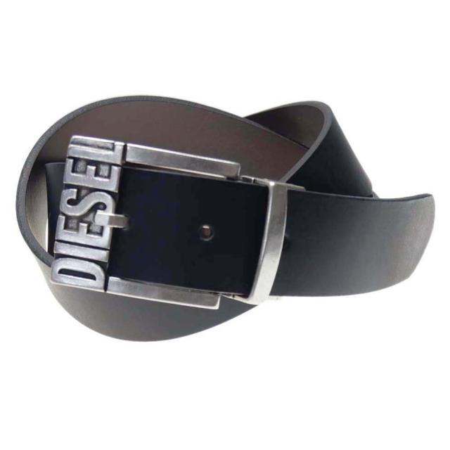 DIESEL ユニセックス ベルト ユニセックス レザーベルト B-1DR（ベルト