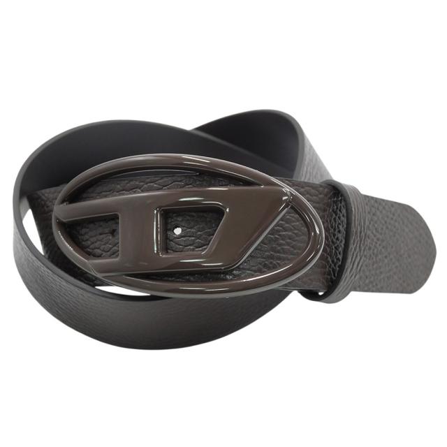 2025 秋冬新作！ DIESEL ディーゼル ベルト メンズ レディース ユニセックス レザーベルト X08516 P4231 / B-1DR ブラウン