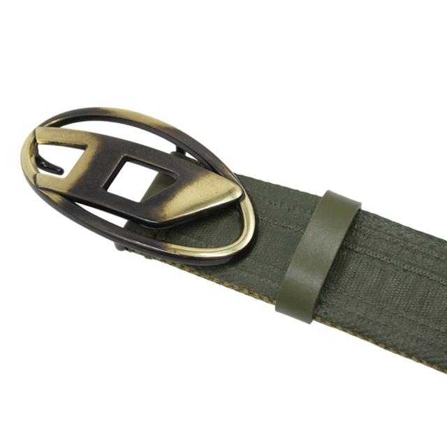 2025 秋冬新作！ DIESEL ディーゼル ベルト メンズ コットン 綿100