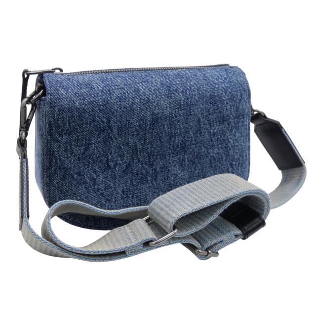 セールAW DIESEL ディーゼル バッグ メンズ ショルダーバッグ X10223 P6717 / IDR CAMERA BAG インディゴブルー_3