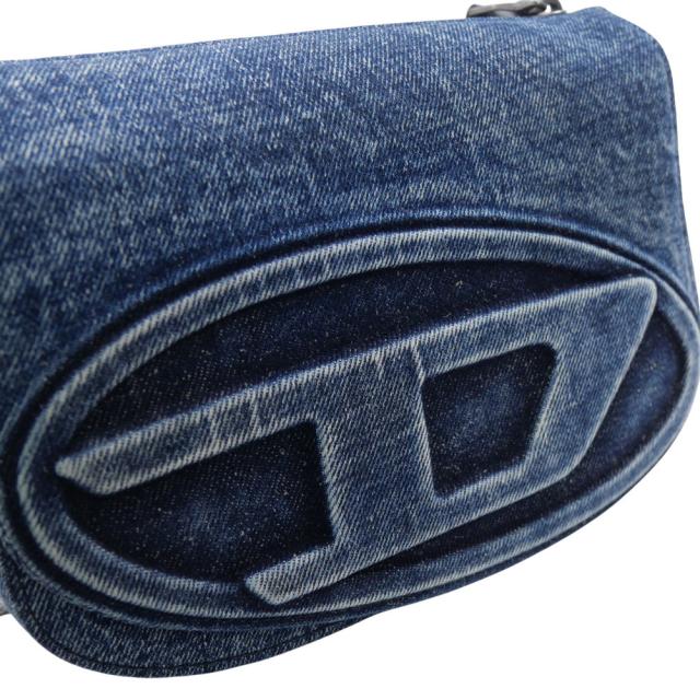 セールAW DIESEL ディーゼル バッグ メンズ ショルダーバッグ X10223 P6717 / IDR CAMERA BAG インディゴブルー_5
