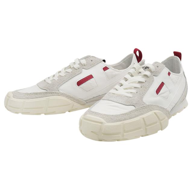 2025 秋冬新作！ DIESEL ディーゼル スニーカー メンズ ローカット 靴 Y03644 P8404 / S-PAGODHA LOW ホワイト×グレー