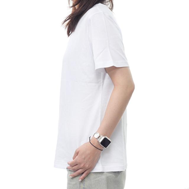 セールAW DIESEL ディーゼル Tシャツ レディース トップス 半袖 クルーネック コットン 綿100％ A16841 0CLBR / T-REGS-OD-Q1 ホワイト 定番人気商品_2