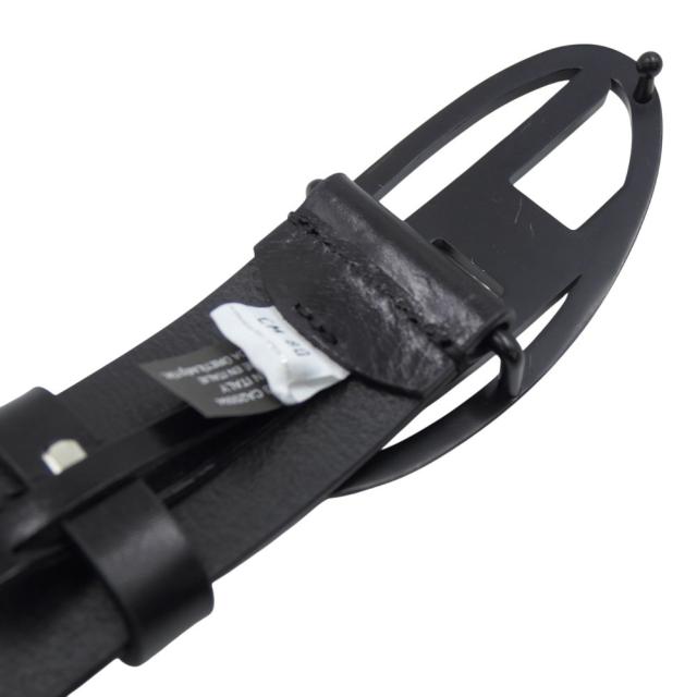 2025 秋冬新作！ DIESEL ディーゼル ベルト レディース レザーベルト X10428 PR227 / B-1DR 2.0 ROCKS ブラック 秋新作 DIESEL ディーゼル ベルト レディース レザーベルト X10428