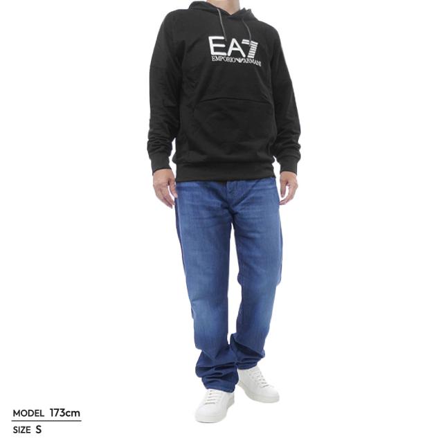 セールAW EMPORIO ARMANI エンポリオアルマーニ EA7 パーカー メンズ プルオーバー 7M000903 AF13512 ブラック_1