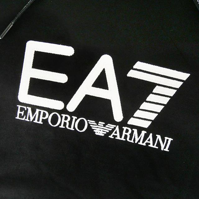 セールAW EMPORIO ARMANI エンポリオアルマーニ EA7 パーカー メンズ プルオーバー 7M000903 AF13512 ブラック_6