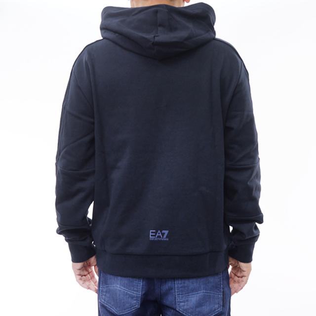 セールAW EMPORIO ARMANI エンポリオアルマーニ EA7 パーカー メンズ プルオーバー 7M001121 AF12473 ネイビー_3
