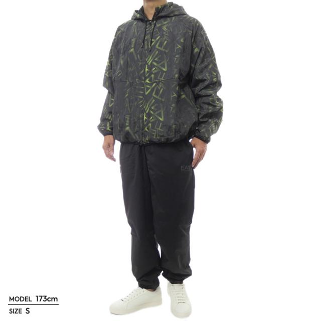 2025 秋冬新作！ EMPORIO ARMANI エンポリオアルマーニ EA7 セットアップ メンズ 7M000644 AF16072 グリーン系マルチ 2025 秋冬新作！ EMPORIO ARMANI エンポリオアルマーニ EA7