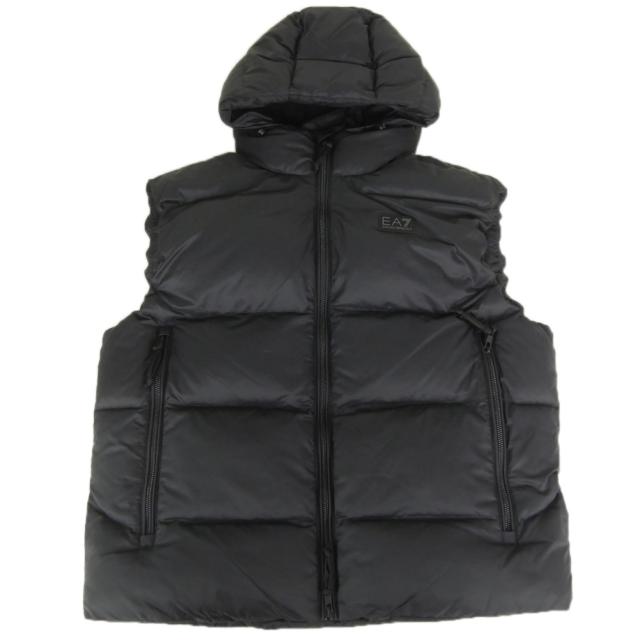 秋新作 EMPORIO ARMANI エンポリオアルマーニ EA7 ベスト メンズ 中綿