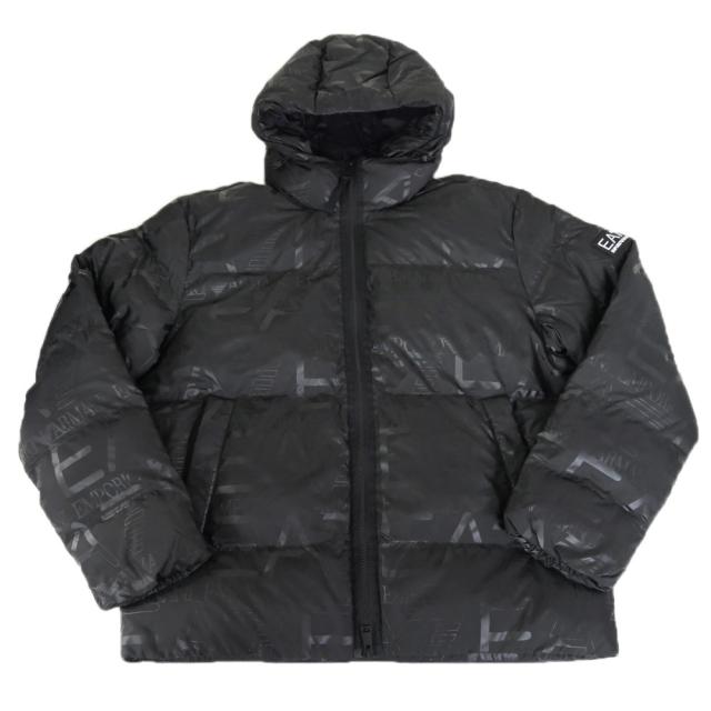 セールAW EMPORIO ARMANI エンポリオアルマーニ EA7 メンズ中綿ブルゾン 7M000697 AF15969 ブラック_4