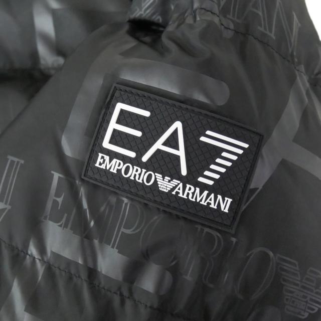 セールAW EMPORIO ARMANI エンポリオアルマーニ EA7 メンズ中綿ブルゾン 7M000697 AF15969 ブラック_6