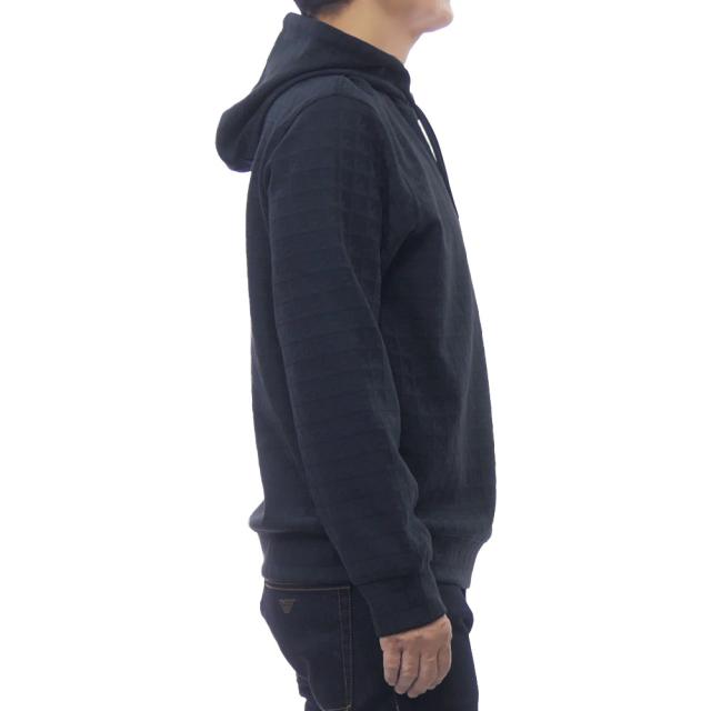 2025 秋冬新作！ EMPORIO ARMANI エンポリオアルマーニ パーカー メンズ プルオーバー EM003424 AF13700 ダークネイビー 2025 秋冬新作！ EMPORIO ARMANI エンポリオアルマーニ パーカー