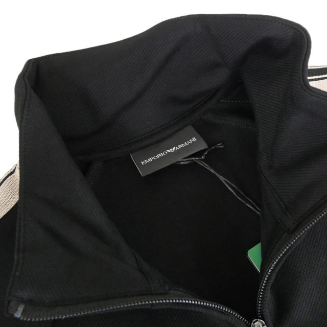 秋新作 EMPORIO ARMANI エンポリオアルマーニ ジップスウェット メンズ