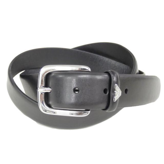 EMPORIO ARMANI エンポリオアルマーニ ベルト メンズ レザーベルト EM003182 AF18461 ブラック