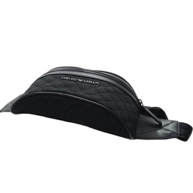 セールAW EMPORIO ARMANI エンポリオアルマーニ メンズボディバッグ Y40312 Y022V ブラック 定番人気商品_4