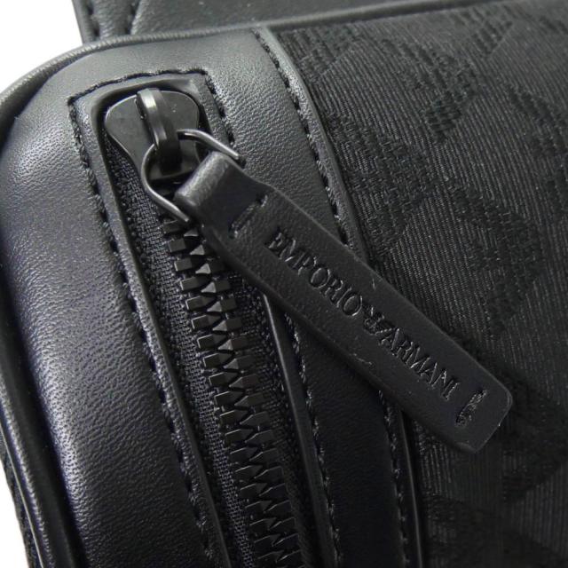 セールAW EMPORIO ARMANI エンポリオアルマーニ メンズボディバッグ Y40312 Y022V ブラック 定番人気商品_6