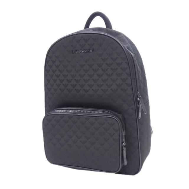 セールAW EMPORIO ARMANI エンポリオアルマーニ メンズバックパック Y40315 Y022V ブラック