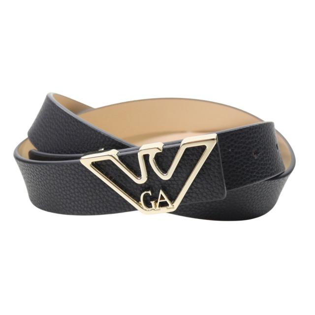 EMPORIO ARMANI エンポリオアルマーニ ベルト レディース Y3I048 YZB0X ブラック