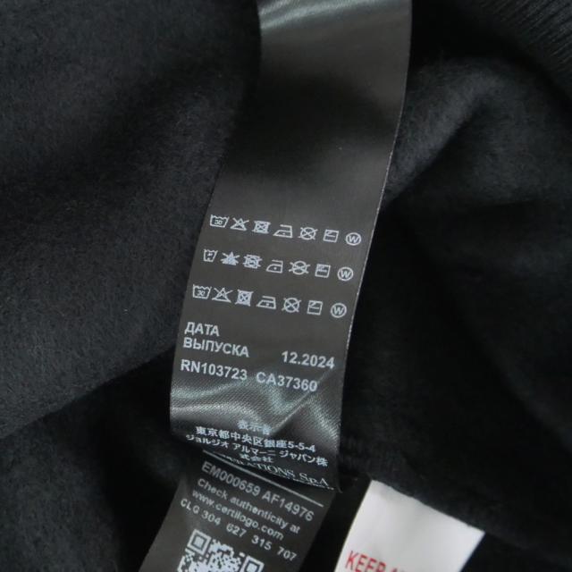 セールAW EMPORIO ARMANI エンポリオアルマーニ アンダーウェア パーカー メンズ プルオーバー EM000659 AF14976 ブラック_9