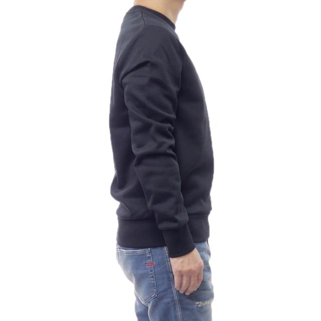 セールAW FRED PERRY フレッドペリー メンズ トレーナー M1369 / BOLD BRANDING CREWNECK SWEATSHIRT ブラック_2