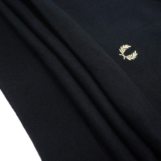 セールAW FRED PERRY フレッドペリー メンズタートルネック/セーター K9552 / ROLLNECK JUMPER ブラック 定番人気商品_9
