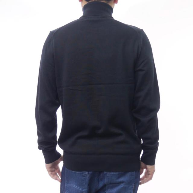 セールAW FRED PERRY フレッドペリー メンズタートルネック/セーター K9552 / ROLLNECK JUMPER ブラック 定番人気商品_3