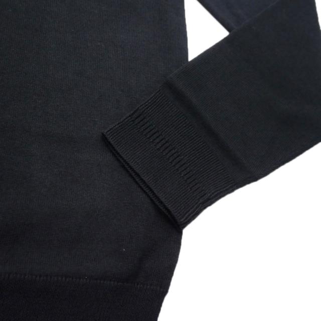セールAW FRED PERRY フレッドペリー メンズタートルネック/セーター K9552 / ROLLNECK JUMPER ブラック 定番人気商品_7