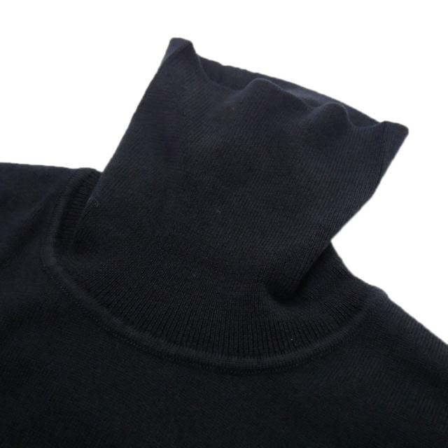 セールAW FRED PERRY フレッドペリー メンズタートルネック/セーター K9552 / ROLLNECK JUMPER ブラック 定番人気商品_8