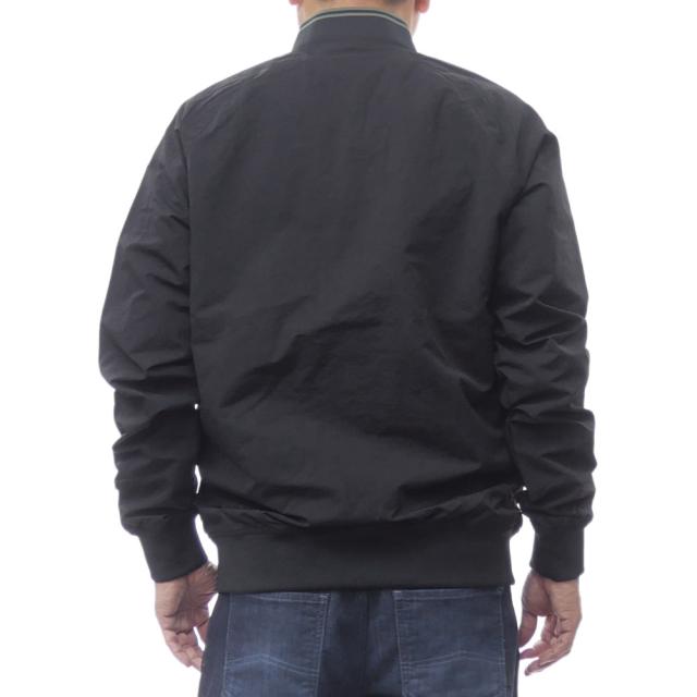 大売り出しAW FRED PERRY フレッドペリー メンズ 上衣 J1311 / TIPPED TASLAN TENNIS BOMBER JACKET 黒いこと
