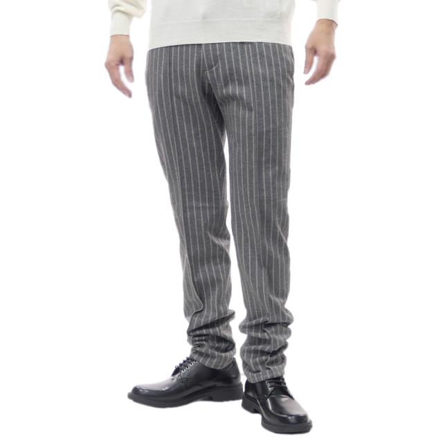 GIABS ARCHIVIO ジャブス アルキビオ メンズストレッチパンツ MASACCIO/M1 A5740 グレー 2025秋冬新作