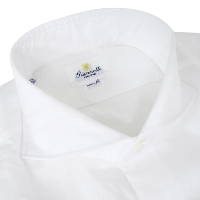 2025 秋冬新作！ GIANNETTO ジャンネット カッタウェイシャツ メンズ