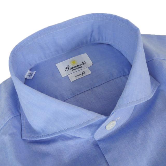 2025 秋冬新作！ GIANNETTO ジャンネット カッタウェイシャツ メンズ