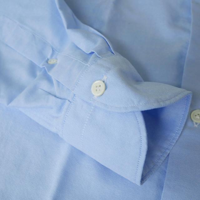 セールAW GIANNETTO ジャンネット カッタウェイシャツ メンズ コットン 綿100％ AC146 / VINCI FIT WASH ライトブルー_7