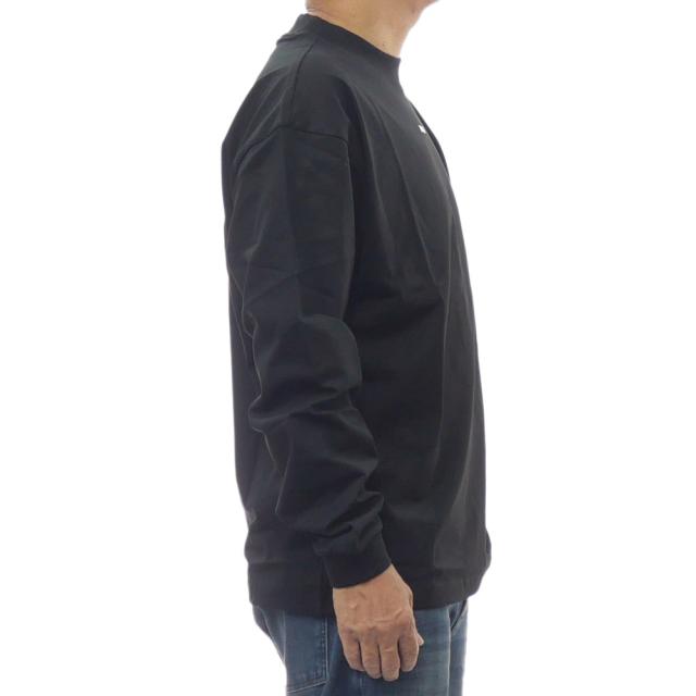 2025 秋冬新作！ HUGO・HUGO BOSS ヒューゴボス Tシャツ メンズ 長袖 モックネック ロンT 50511029 10248326 / Daposo ブラック 2025 秋冬新作！ HUGO・HUGO BOSS ヒューゴボス Tシャツ メンズ 長袖