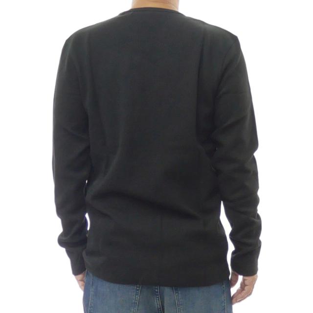 2025 秋冬新作！ HUGO BOSS ヒューゴボス Tシャツ メンズ 長袖 クルーネック ロンT 50520725 10262290 / Tempesto ブラック 2025 秋冬新作！ HUGO BOSS ヒューゴボス Tシャツ メンズ 長袖 クルー