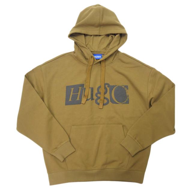 セールAW HUGO・HUGO BOSS ヒューゴボス パーカー メンズ プルオーバー 50542796 10263750 / Nildi カーキブラウン_4