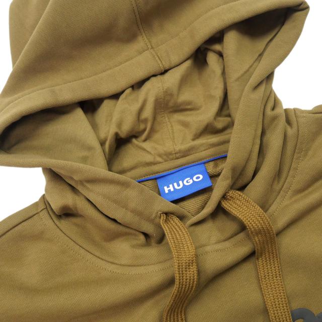 セールAW HUGO・HUGO BOSS ヒューゴボス パーカー メンズ プルオーバー 50542796 10263750 / Nildi カーキブラウン_5