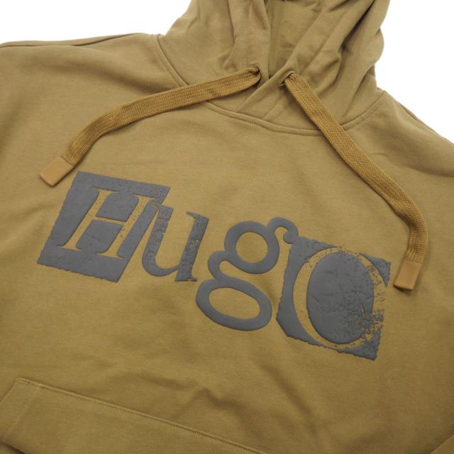 セールAW HUGO・HUGO BOSS ヒューゴボス パーカー メンズ プルオーバー 50542796 10263750 / Nildi カーキブラウン_6