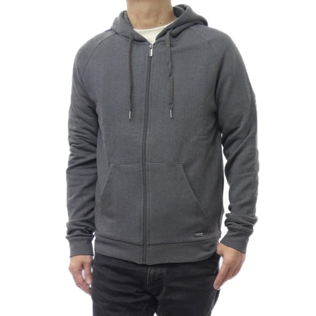 セールAW HUGO BOSS ヒューゴボス メンズジップアップ パーカー 50548390 10273776 / Heritage Jacket H グレー